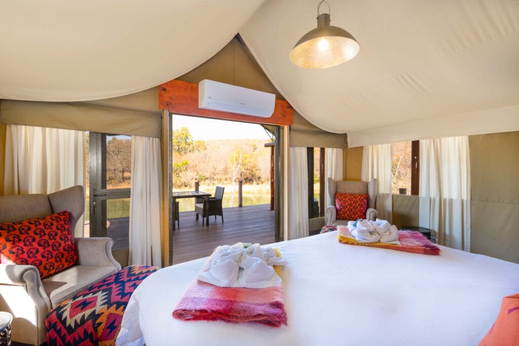 hippo lakes kudu tent accommodation