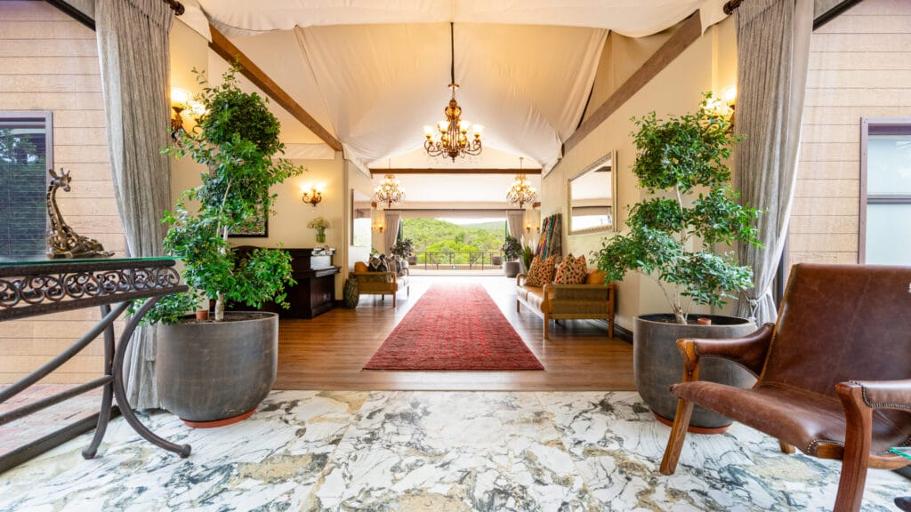 luxury safari lodge in South Africa