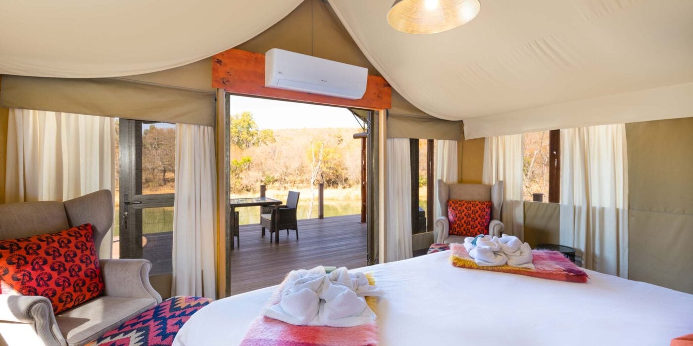 hippo lakes kudu tent accommodation